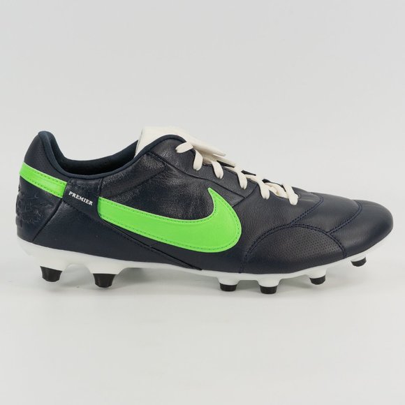 Nike Premier 3 FG 'Obsidian Rage Green' AT5889-431 Soccer Cleats size 9